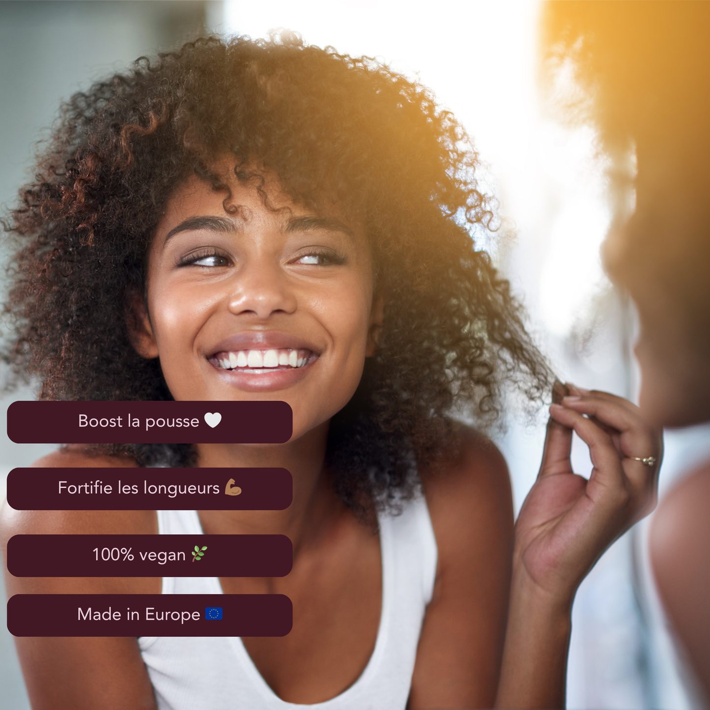 Le complément pensé pour les cheveux texturés